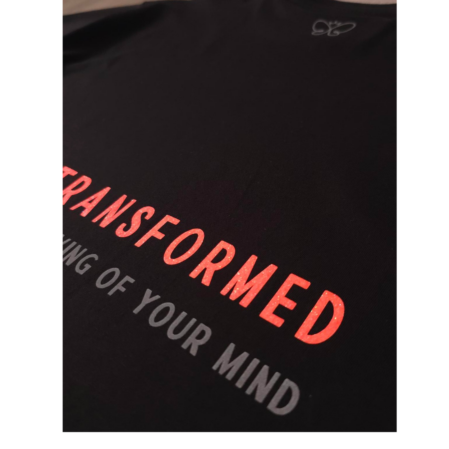 BE TRANSFORMED - BOXY/CROPPED T-SHIRT - ROMANS 12:2 - WATERMELON